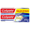 Colgate Total Advanced Whitening Toothpaste with Fluoride – 2 Pack, 10.2 oz