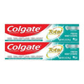 Colgate Total Fresh Mint Stripe Gel Toothpaste 3.3 oz Pack of 2 – ADA Accepted