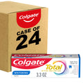 Colgate Total Whitening Toothpaste 24 Pack – Fresh Breath, Whiter Teeth, Sensitivity Relief