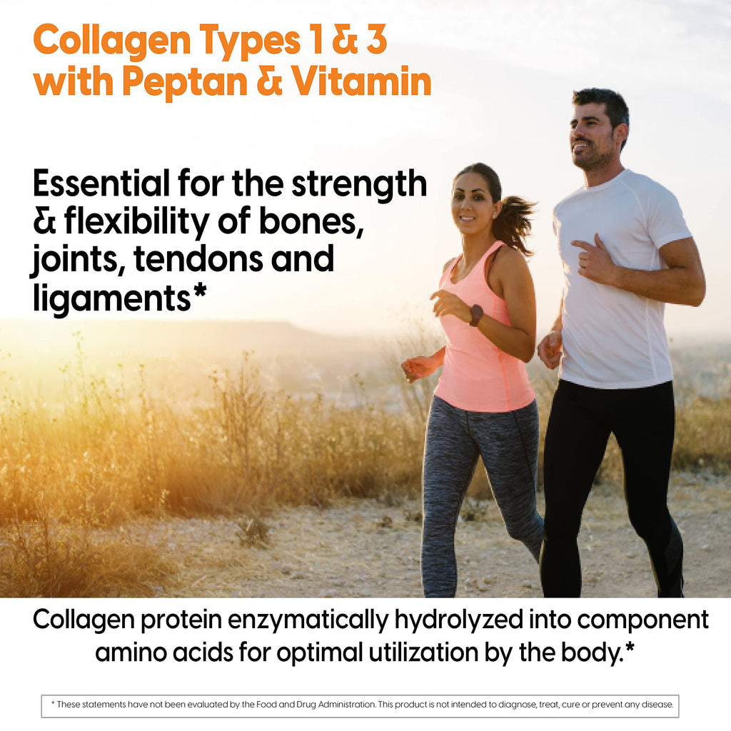 Doctor's Best Collagen Types 1 & 3 with Peptan – 1000 mg per Tablet, 540 Tablets, Non-GMO, Gluten Free, Soy Free