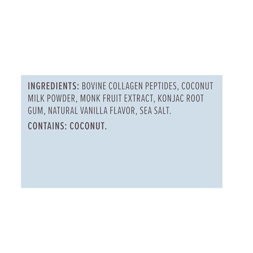 Primal Kitchen Vanilla Coconut Collagen Fuel Drink Mix – 11g Collagen, Dairy-Free, No Artificial Sweeteners, 14.4 oz