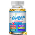 Collagen Peptides Softgels – Multi Collagen with Glucosamine, MSM, Biotin | Non-GMO