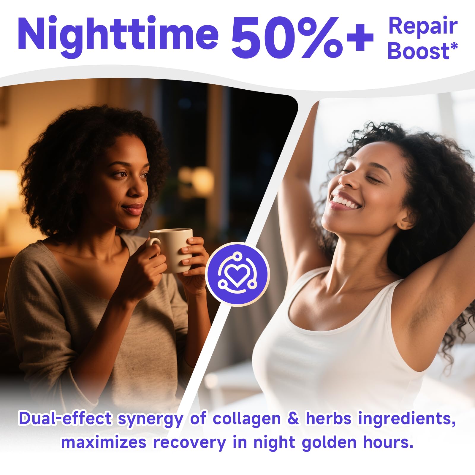 Collagen Peptides Powder for Women - Night Repair Marine Type I Soursop 450g / 16oz