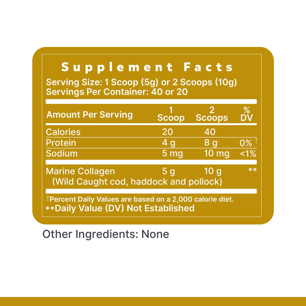 Premier Research Labs Marine Collagen - Hydrolyzed Fish Collagen Powder for Skin, Joints, and Gut Health | 7 oz
