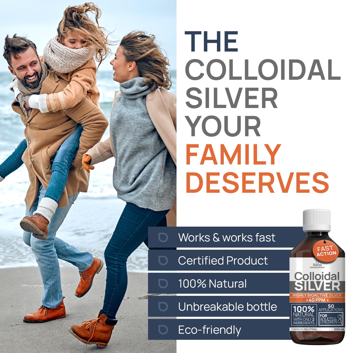 Colloidal Silver Liquid 32 oz - 30 PPM | Bioactive Hydrosol Silver Water