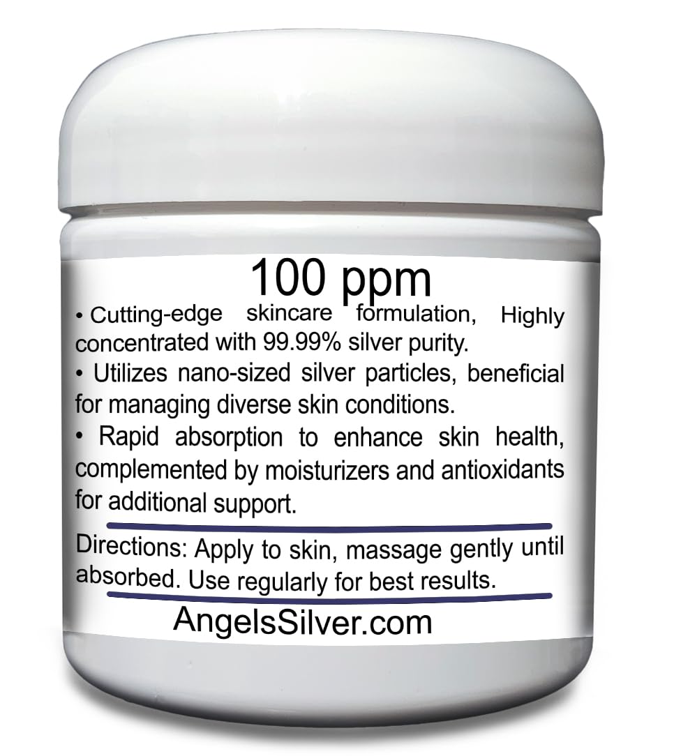 Colloidal Silver Gel - 4 oz | Premium Skincare with 99.99% Pure Silver