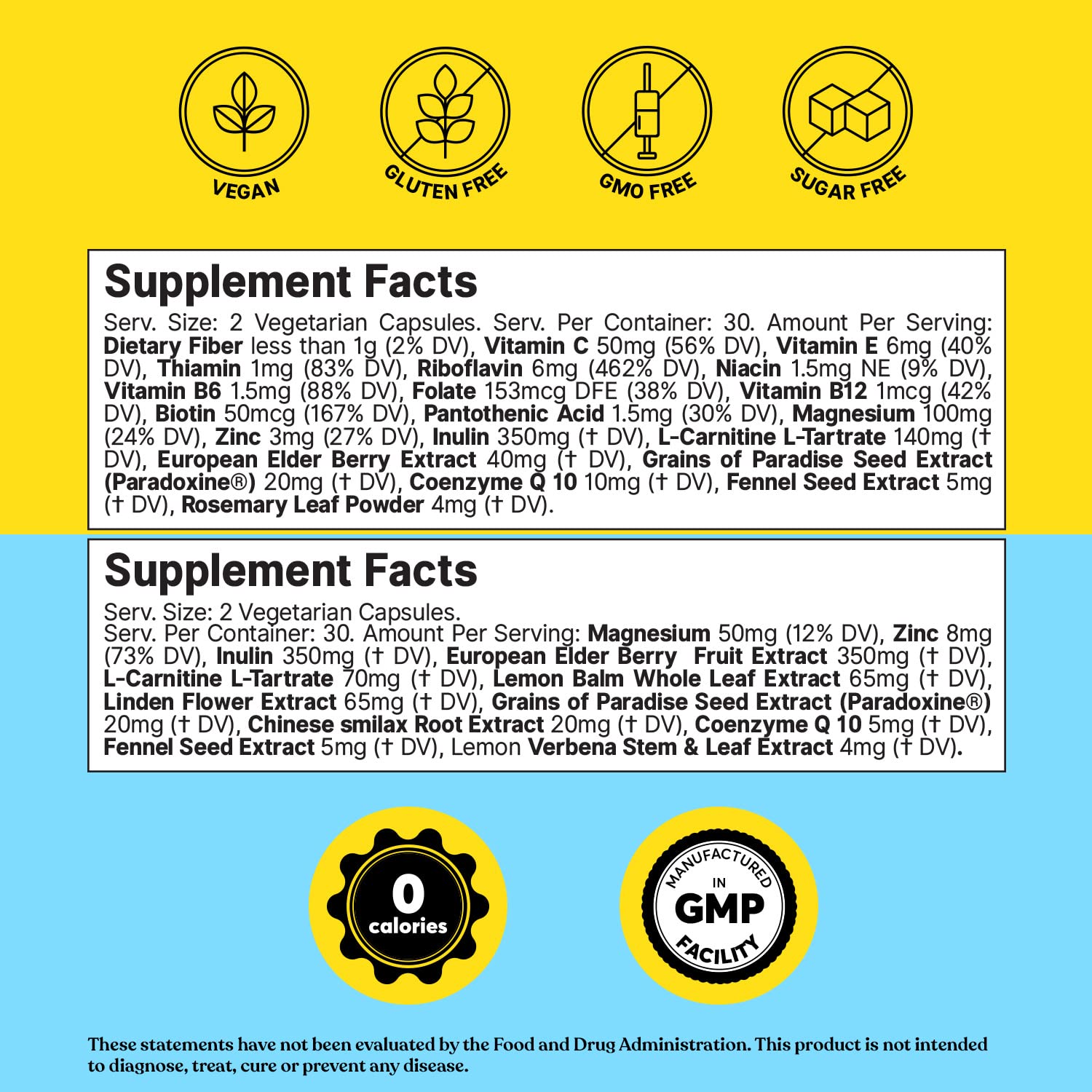 ColonBroom Day & Night Burner – 60 Vegan Capsules (Women & Men)