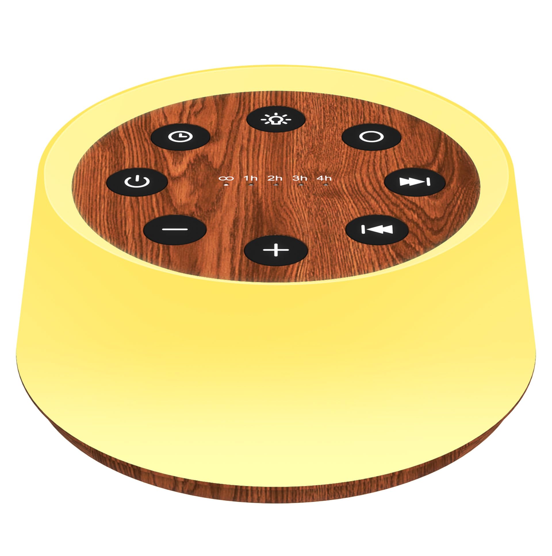 ColorsNoise Sound Machine & White Noise Machine — 30 Sounds, 12 Color Night Light, Memory Function