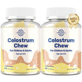 Bovine Colostrum Chews with 60% IgG – Vanilla Flavor, Grass-Fed Cows – Immune & Gut Support – 60 Soft Chews (2 Bottles)