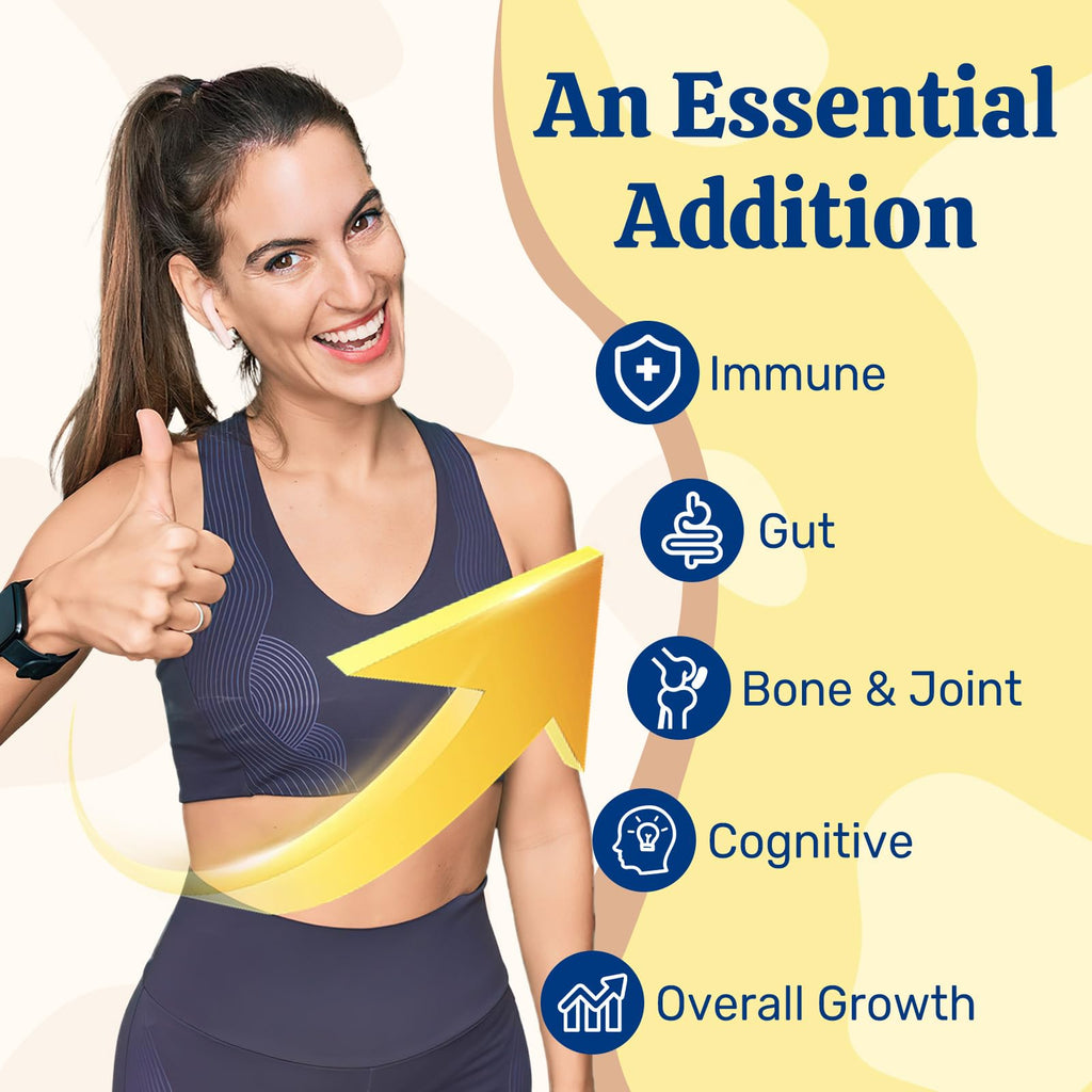 Bovine Colostrum Chews with 60% IgG – Vanilla Flavor, Grass-Fed Cows – Immune & Gut Support – 60 Soft Chews (2 Bottles)