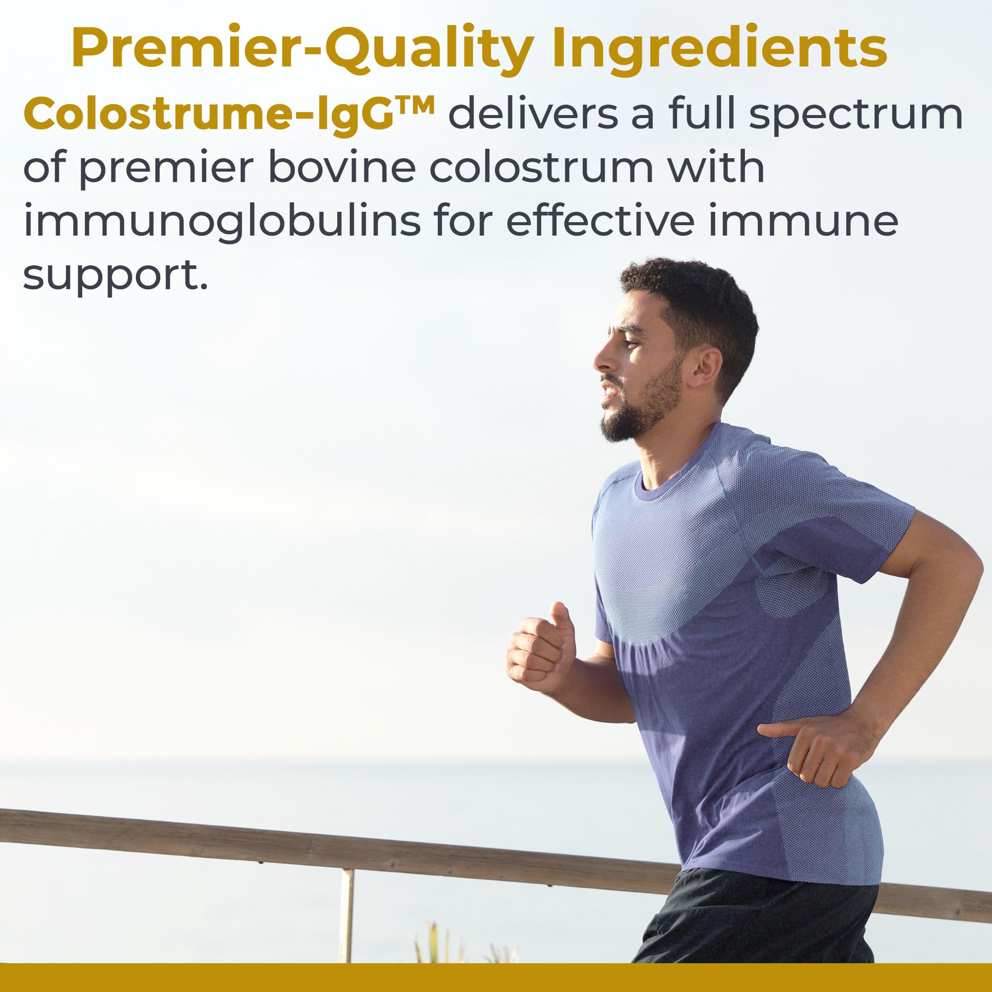Premier Research Labs Colostrum-IgG - Bovine Colostrum for Immune Health | 60 Capsules
