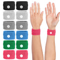 COMFYTHERA Motion Sickness Wristband — Natural Nausea Relief for Travel (6 Pairs, Multicolor)