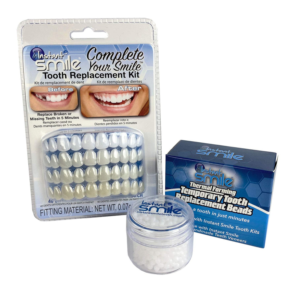 Complete Your Smile Deluxe Tooth Replacement Kit with Beads
