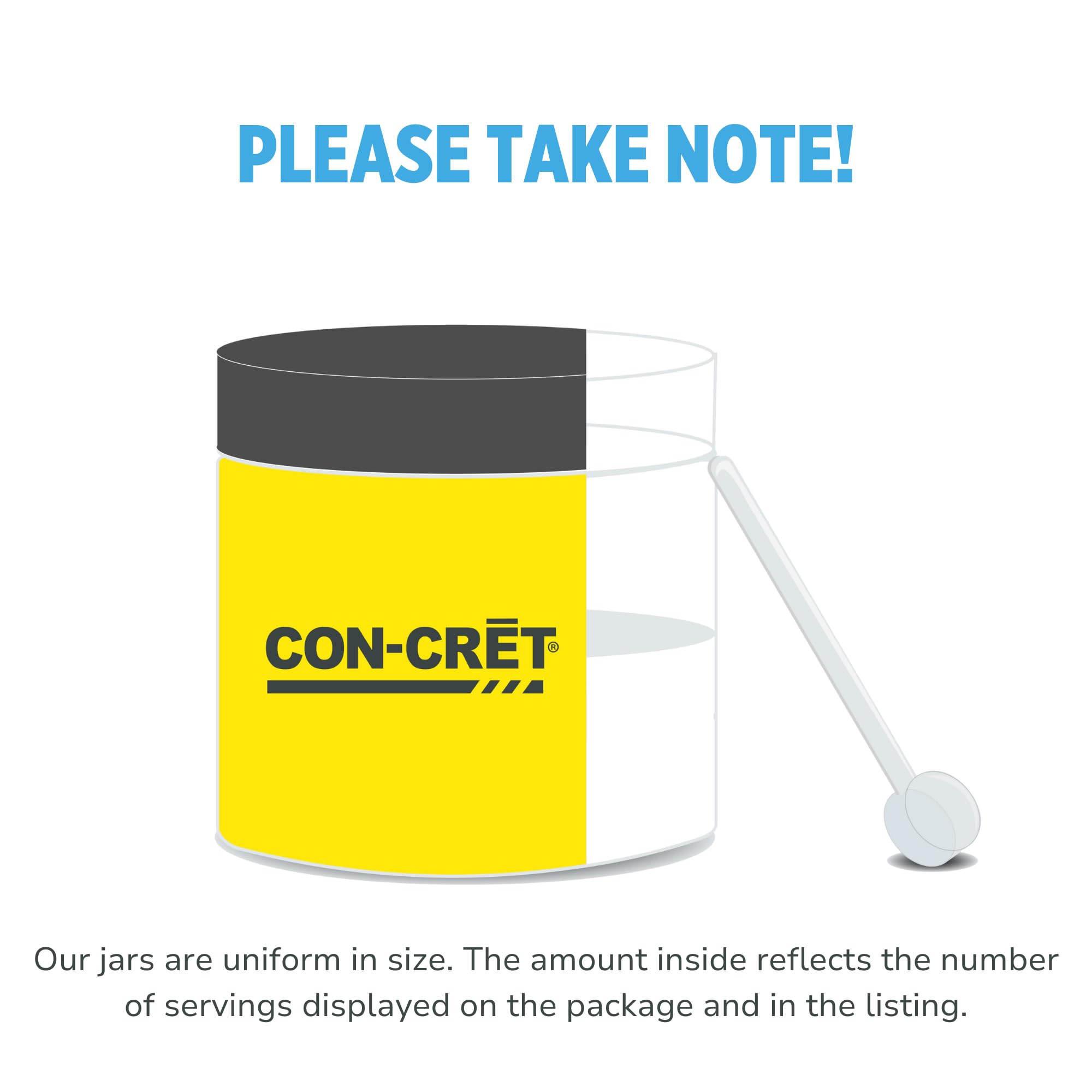 CON-CRET Creatine HCl Powder – USA Made, NSF Certified, Lemon Lime (100 Servings)
