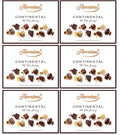 6 x Thorntons Continental Assortment Box Chocolates - 264g