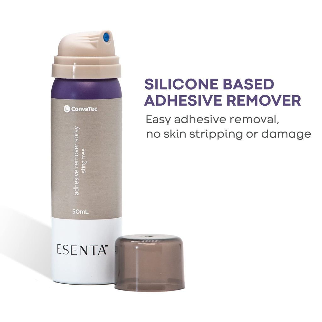 ConvaTec ESENTA Sting-Free Adhesive Remover Spray – 50 mL, Latex-Free