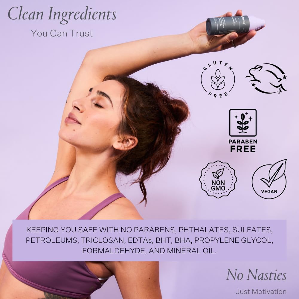Cooling Body Spray with Menthol and Lavender Vanilla Scent – 2.7 oz | Immediate Heat Relief | TSA Approved | Gluten Free | Vegan | Paraben Free