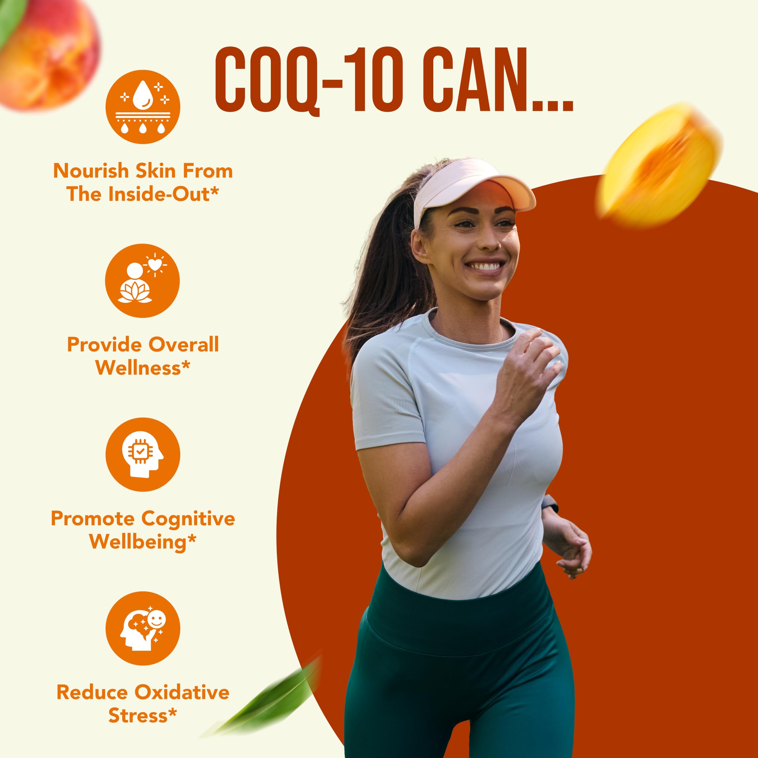 HealthyWayRx CoQ10 200mg Capsules — Non-GMO, Quick Absorption, Once Daily