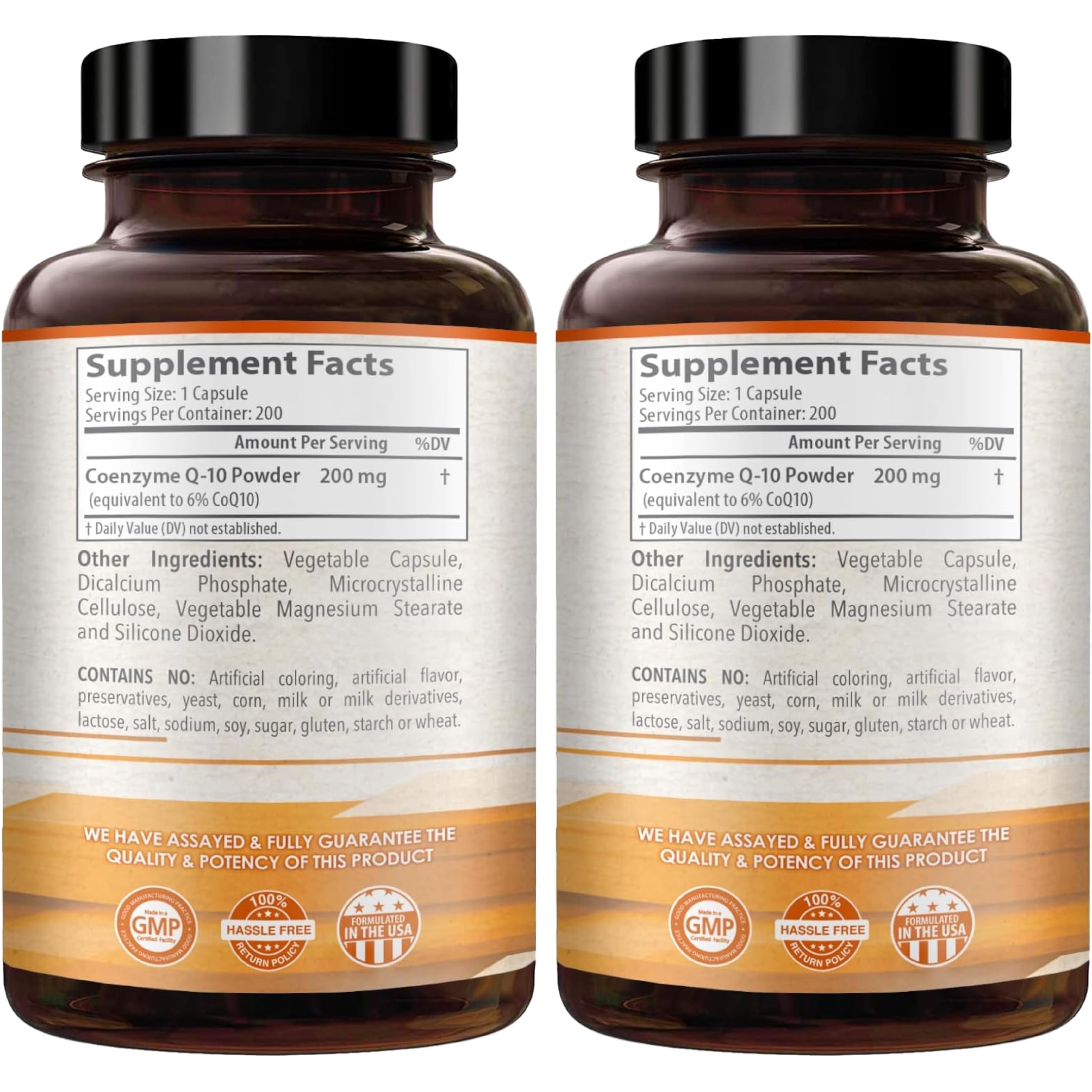 HealthyWayRx CoQ10 200mg Capsules — Non-GMO, Quick Absorption, Once Daily