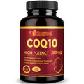 CoQ10 200mg Softgels with PQQ & Omega-3 – Maximum Absorption, 120 Count