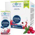 Core Med Science Liposomal Glutathione - Sweet & Tart Berry, 30 Sachets
