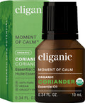 Cliganic Organic Coriander Seed Essential Oil - 100% Pure, USDA Organic & Non-GMO | Bottled in the USA (Packaging May Vary)