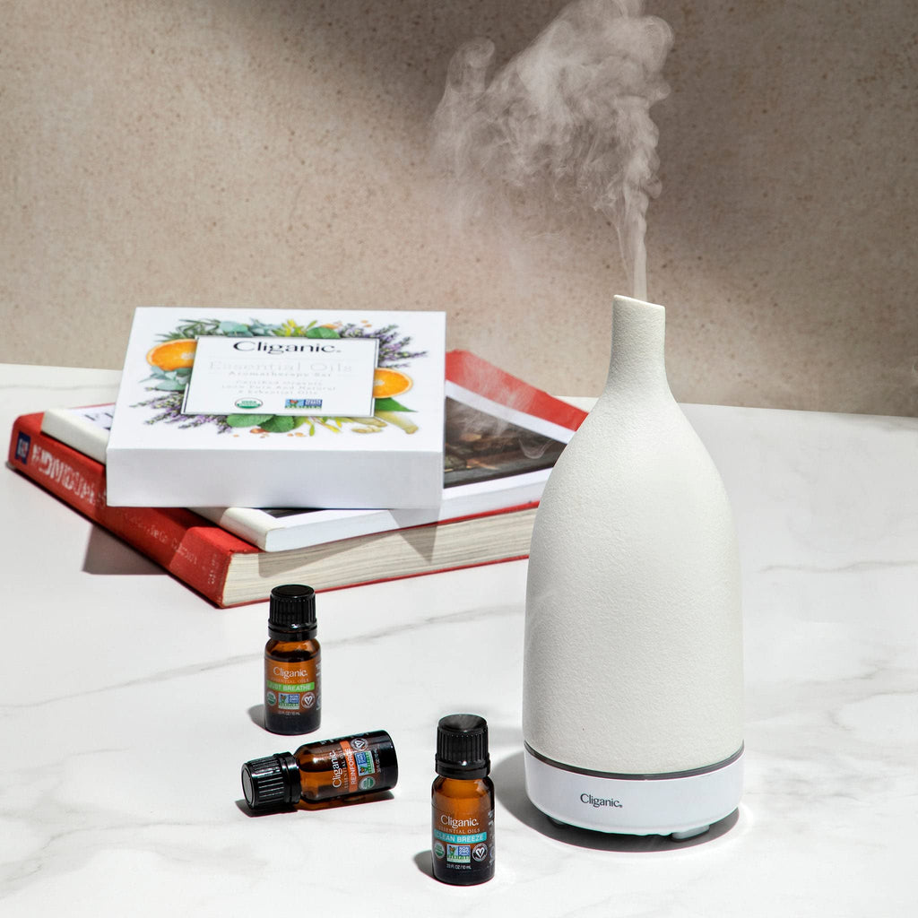 Cliganic Organic Coriander Seed Essential Oil - 100% Pure, USDA Organic & Non-GMO | Bottled in the USA (Packaging May Vary)