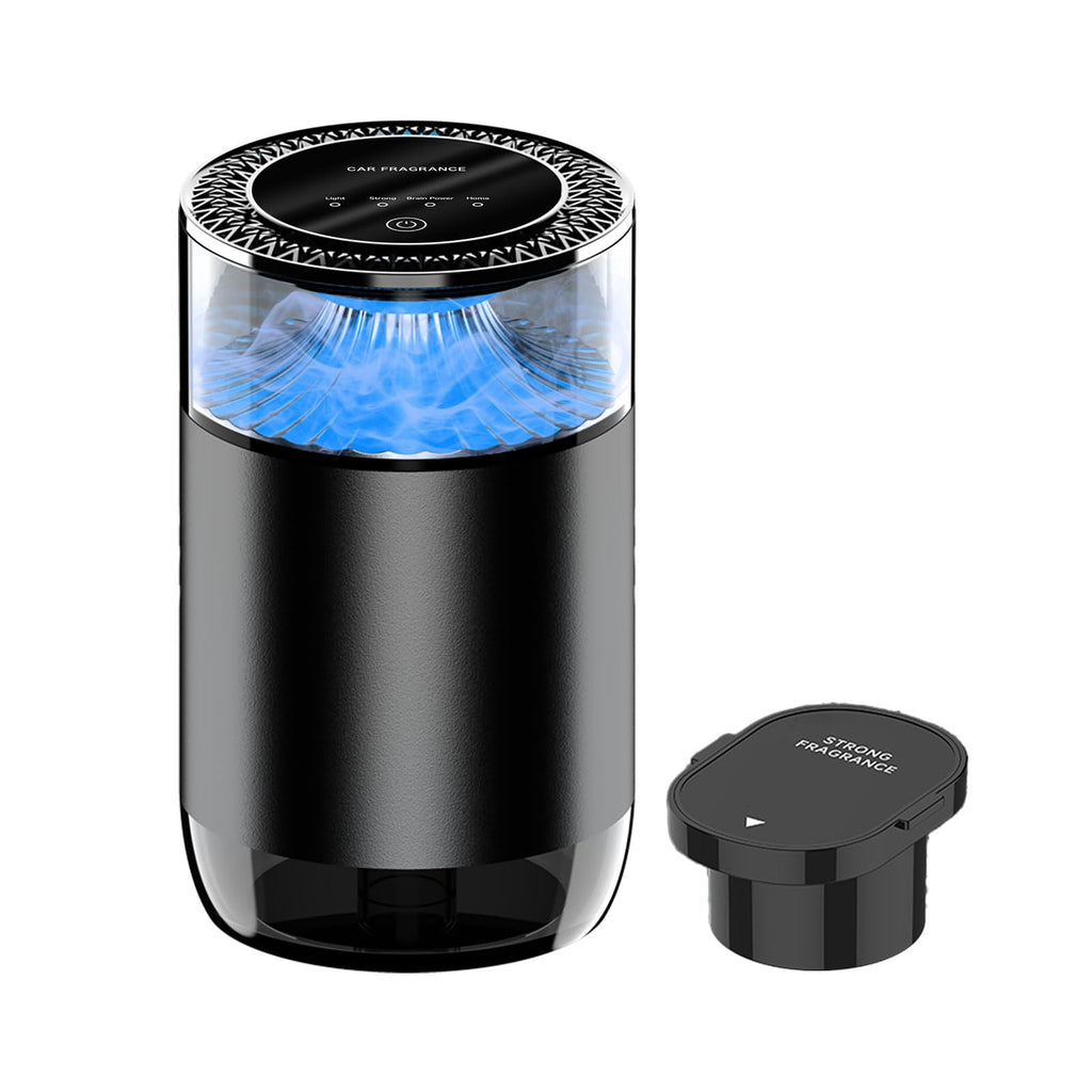 CORLAGOON Waterless Diffuser — Car & Home Aromatherapy, 4 Modes, USB-C Quick Charge