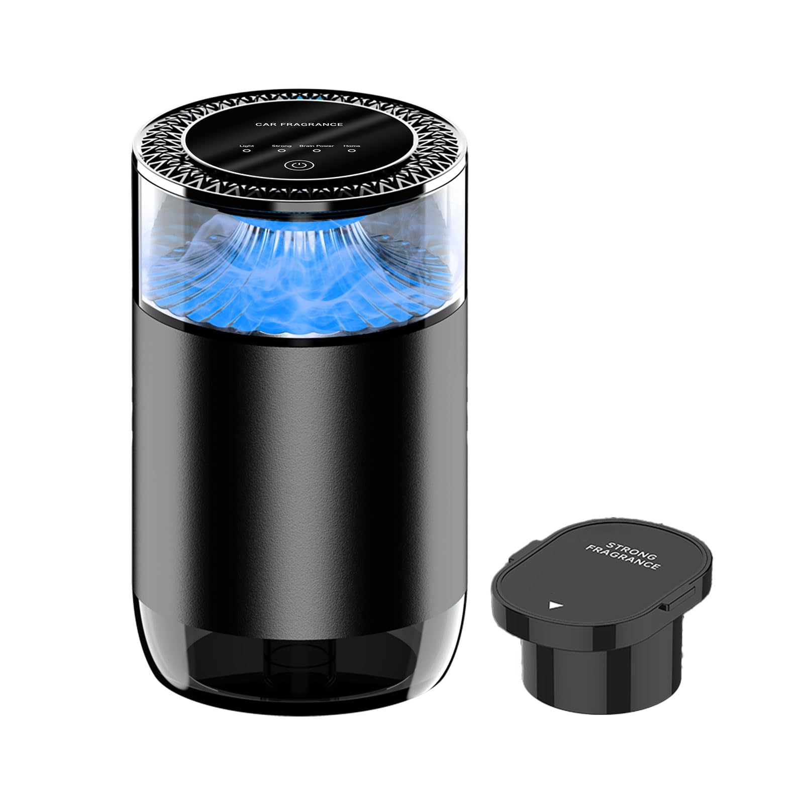 CORLAGOON Waterless Diffuser — Car & Home Aromatherapy, 4 Modes, USB-C Quick Charge