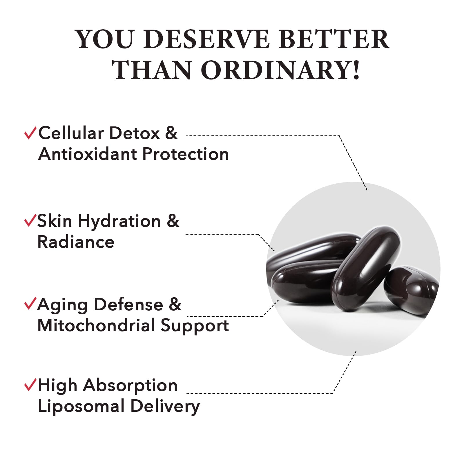 CORPORALIGHT Liposomal Glutathione Softgels | Enhanced Absorption & Immune Support