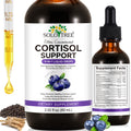9-in-1 Cortisol Reducer Liquid Drops for Women & Men – Blueberry Flavor