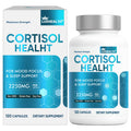 Cortisol Reducer for Women & Men - Ashwagandha, Magnesium, 120 Veg Capsules