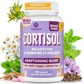 Cortisol Supplements for Women – 16-in-1 Detox with Magnesium, Ashwagandha, L-Theanine & Probiotics | 90 Tablets