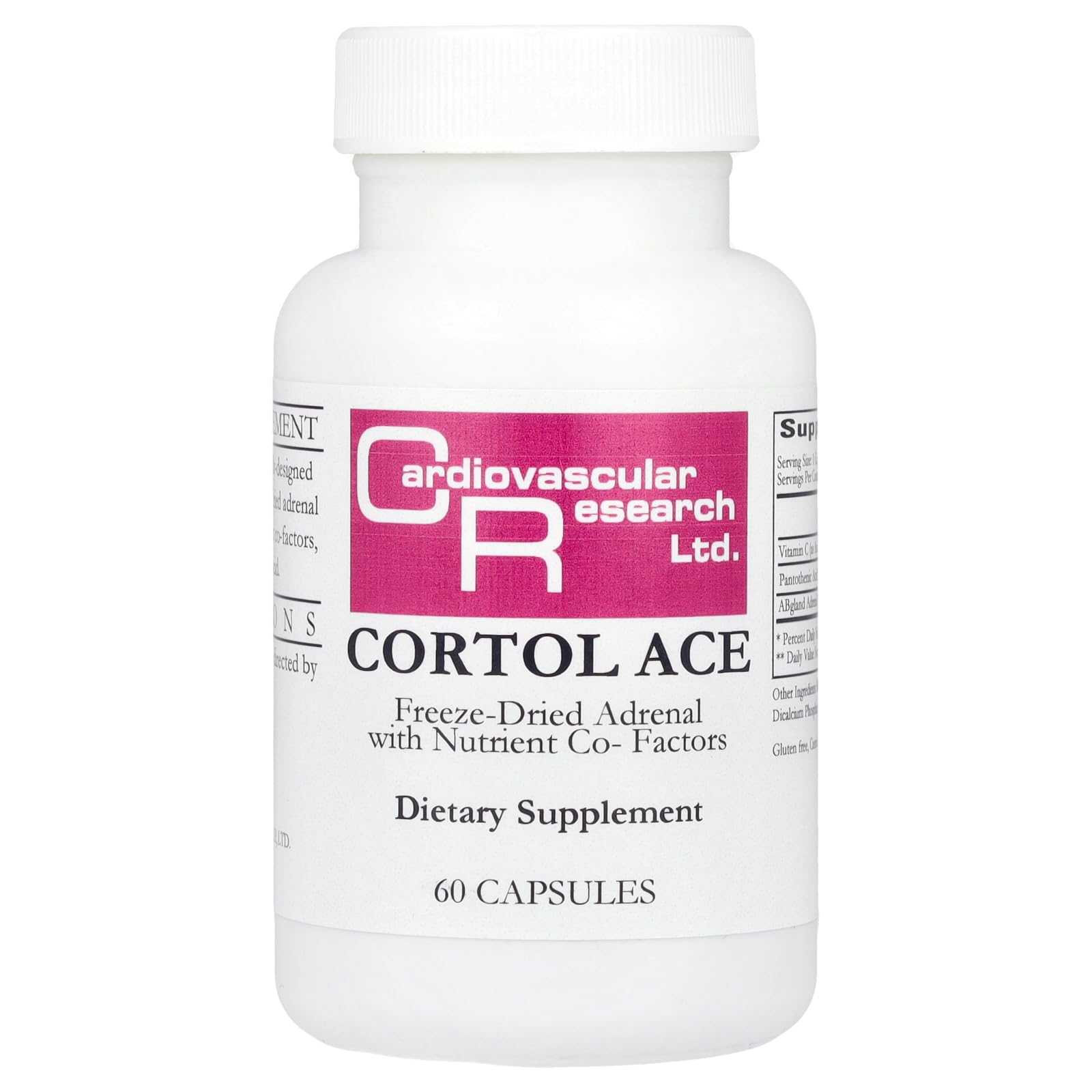 Cardiovascular Research Cortol Ace White 60 Count