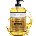 Cosmetasa Cellulite Massage Oil with Collagen & Stem Cells – 16.9 oz