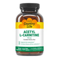 Country Life Acetyl L-Carnitine 500 mg with B6 - 120 Vegan Capsules