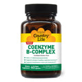 Country Life Coenzyme B-Complex, 60 Capsules – Energy, Metabolism & Mood Support (Vegan)
