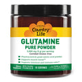 Country Life Glutamine Pure Powder 5000mg – 55 Servings | Gluten-Free Certified GFCO