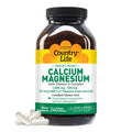Country Life Target-Mins Calcium Magnesium with Vitamin D – 240 Vegan Capsules