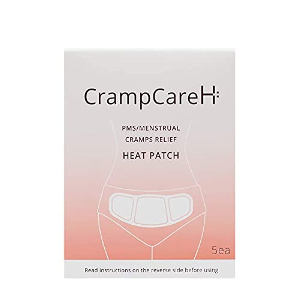 CrampCareH 5-Patch PMS Heat Patch with Wide Wings – FDA-Registered