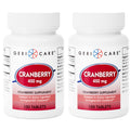 High-Potency Cranberry Supplement - 450mg Pure Cranberry Tablets for Urinary Tract Health - 2-Pack (200 Count) - Non-GMO, Gluten & Dairy Free
