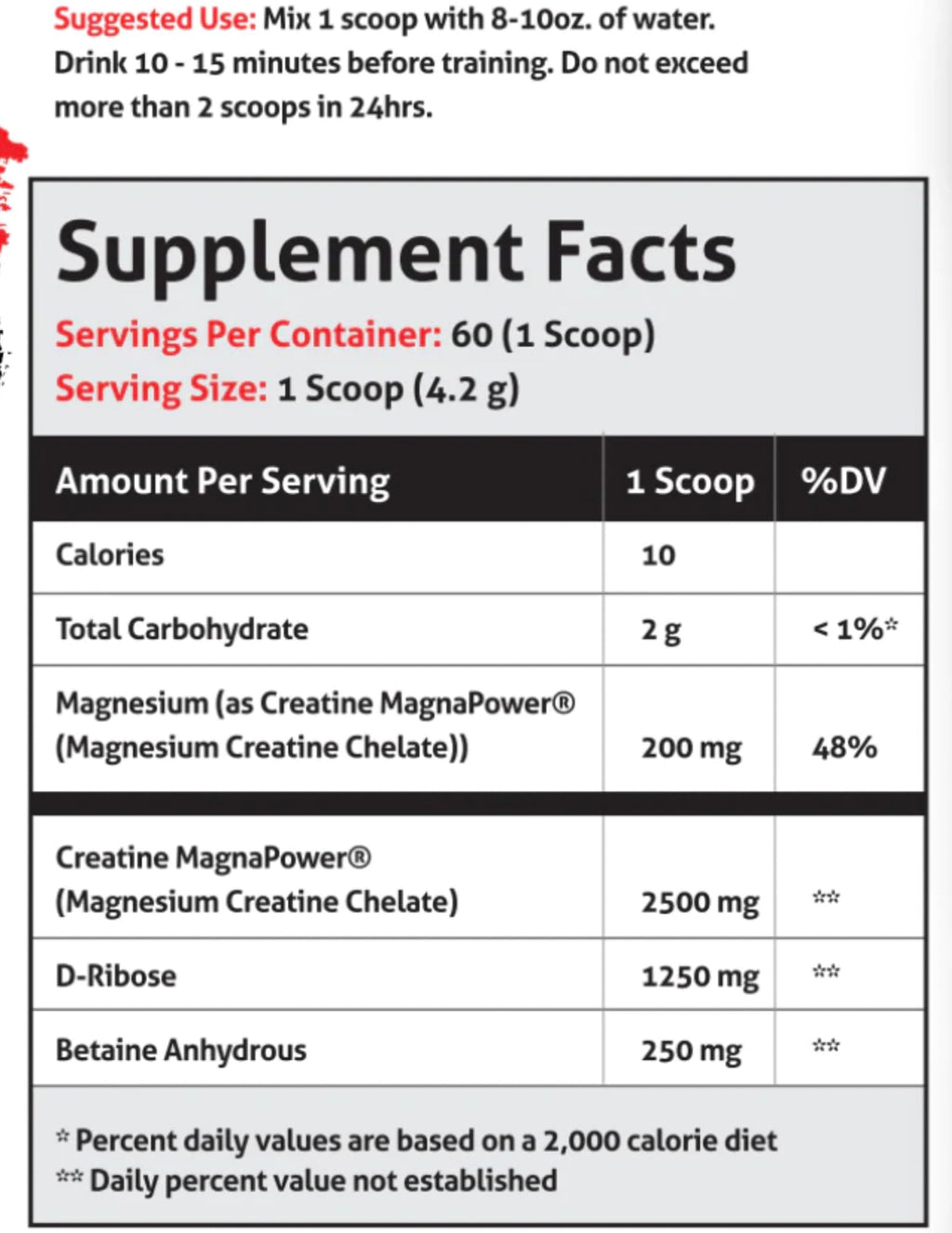 FRONTLINE FORMULATIONS Creatine Chaos – Lean Muscle Growth, Post-Workout, Unflavored (60 Servings)