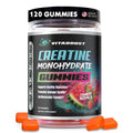 Creatine Gummies 5g Monohydrate – Vegan Pre-Workout (Strawberry Watermelon) – Made in USA