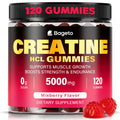 Creatine HCL Gummies for Men & Women – Sugar-Free, 120 Gummies