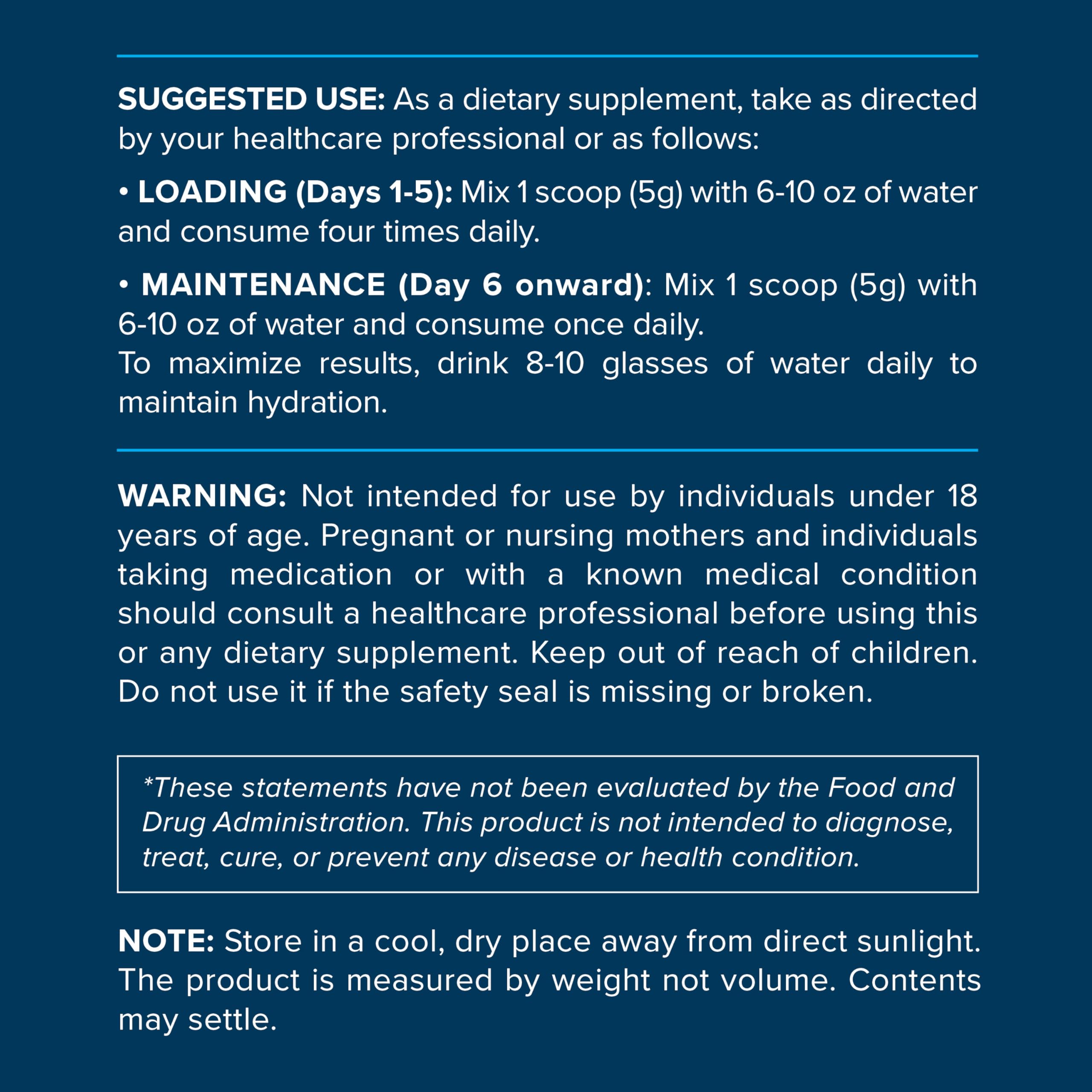 Creatine Monohydrate Powder 500g – 100 Servings, Unflavored (5g/serving) – Pure Micronized Creatine