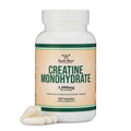 Creatine Monohydrate Capsules - 1g per Serving, 120 Count | No Fillers, Vegan Safe, Non-GMO, Gluten Free | Double Wood