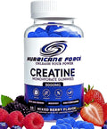 Creatine Monohydrate Gummies - Sugar-Free Vegan Pre & Post Workout | 60 Chews