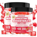 2 Pack Creatine Monohydrate Gummies – 5000mg per Serving | Sugar Free