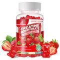Creatine Monohydrate Gummies Complex – Advanced Formula with L-Taurine & Vitamin B12 | 90 Strawberry Gummies