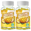 Creatine Monohydrate Gummies Complex – Sugar Free, Vegan, 180 Gummies (2-Pack)